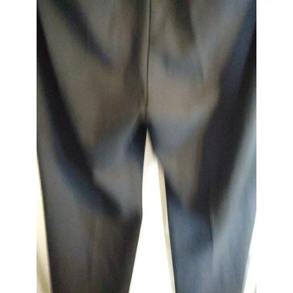 Ralph Lauren Dress Pants Black Waist 30 Inseam 30 Rise 11 Missing Button Sz 4 - Picture 5 of 10
